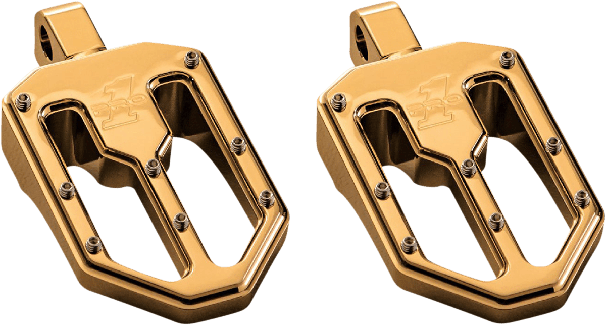 PRO-ONE-Moto Billet Foot Pegs / Standard & M8-Footpegs-MetalCore Harley Supply
