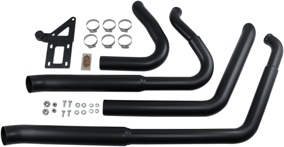 BASSANI-Pro-Street Exhaust System / '18-'21 M8-Exhaust - Dual-MetalCore Harley Supply