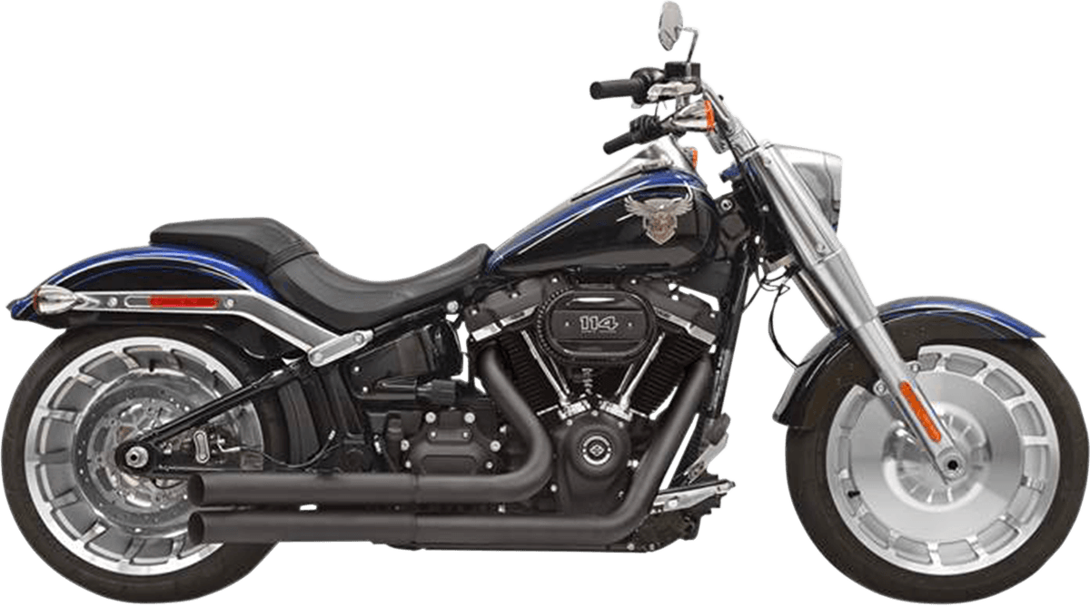 BASSANI-Pro-Street Exhaust System / '18-'21 M8-Exhaust - Dual-MetalCore Harley Supply