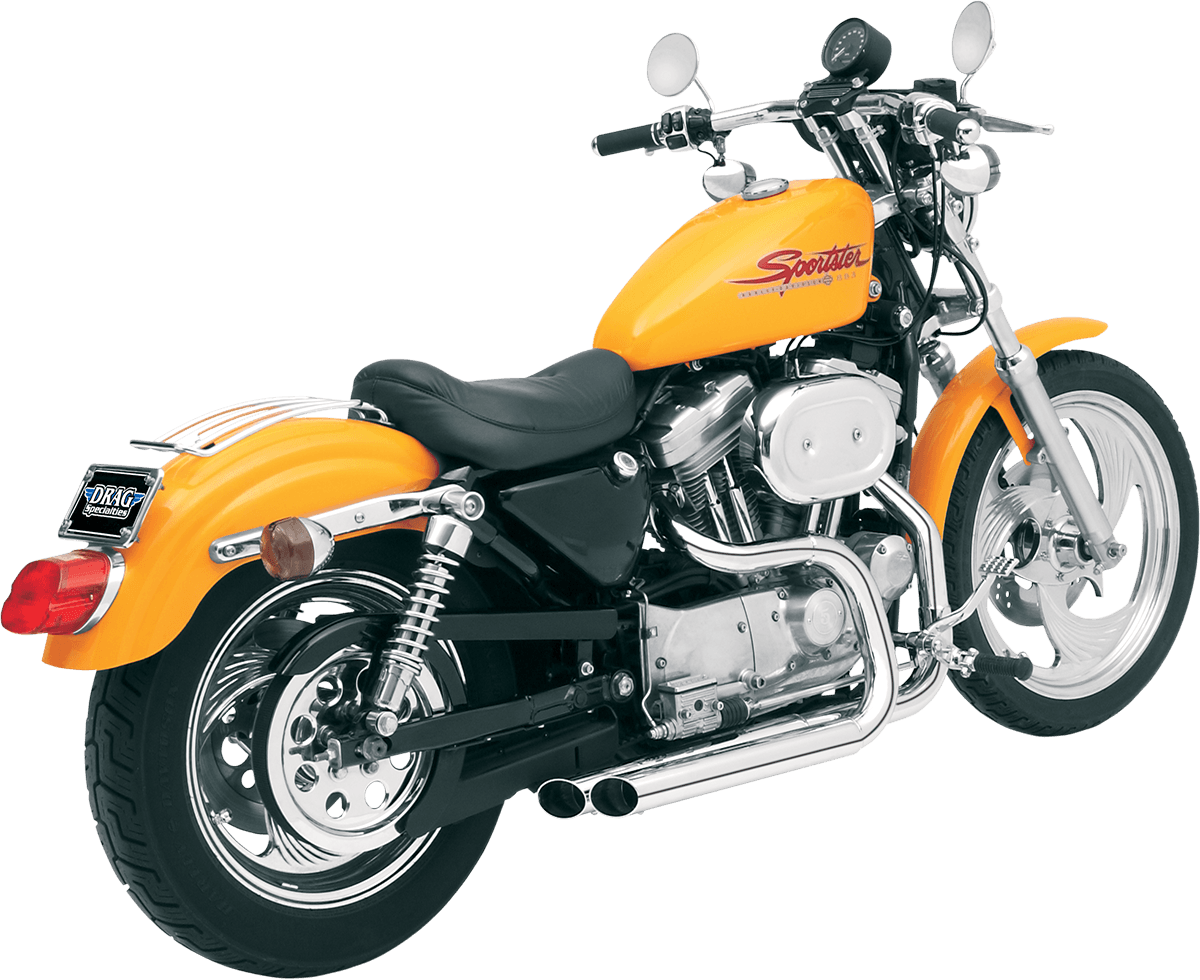 BASSANI-Pro-Street Exhaust System / '86-'03 Sportster-Exhaust - Dual-MetalCore Harley Supply