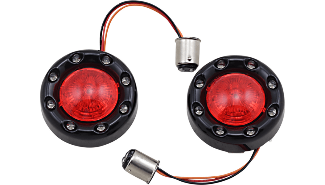 CUSTOM DYNAMICS-ProBEAM Bullet Ringz 1157 Rear Turn Signals / '07-'23-Turn Signals / Brake Light-MetalCore Harley Supply