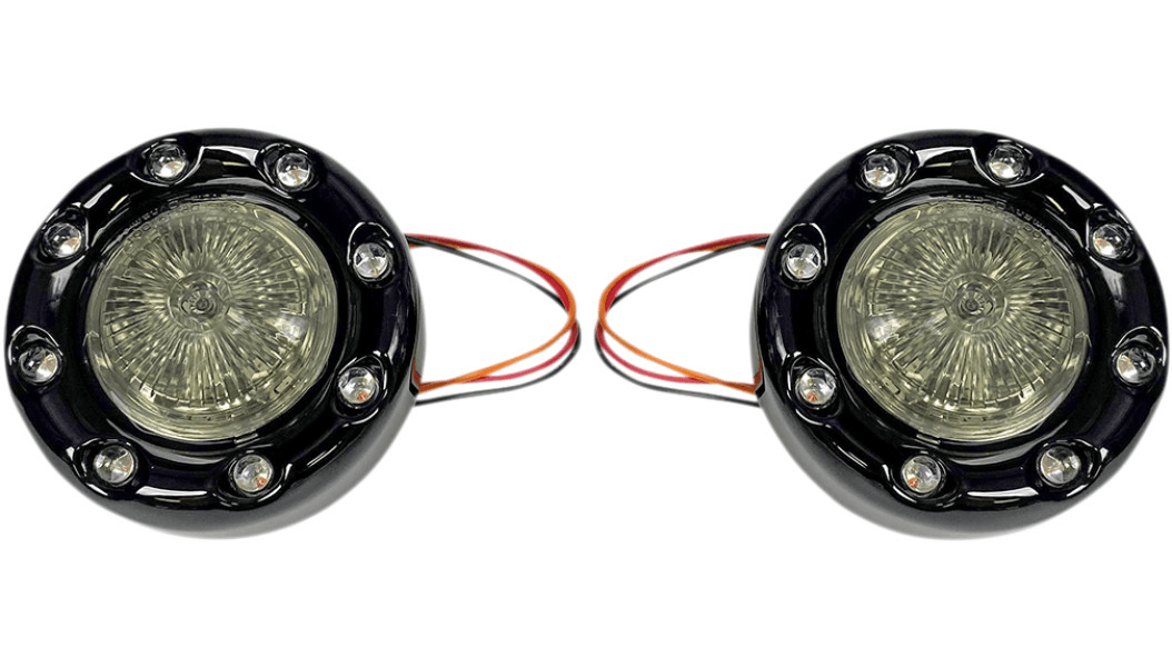 CUSTOM DYNAMICS-ProBEAM Bullet Ringz 1157 Rear Turn Signals / '07-'23-Turn Signals / Brake Light-MetalCore Harley Supply