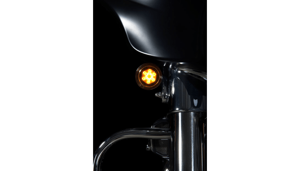 CUSTOM DYNAMICS-Probeam Dynamic Ringz Front Turns / '00-'23-Turn Signals-MetalCore Harley Supply