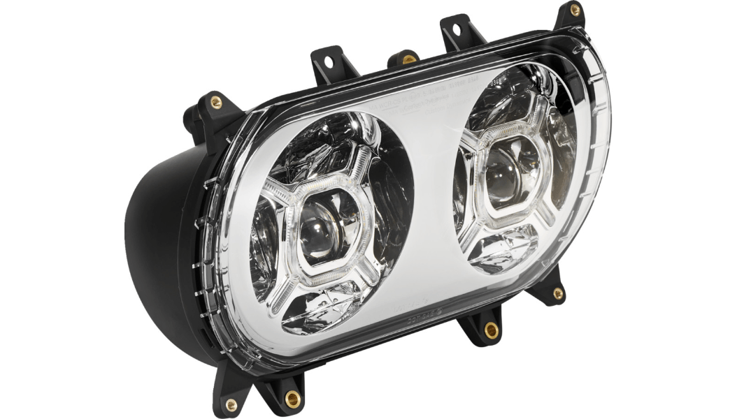 CUSTOM DYNAMICS-ProGLOW Double-X LED Headlight / '15-'23 Road Glide-Headlight-MetalCore Harley Supply