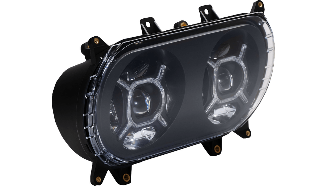 CUSTOM DYNAMICS-ProGLOW Double-X LED Headlight / '15-'23 Road Glide-Headlight-MetalCore Harley Supply
