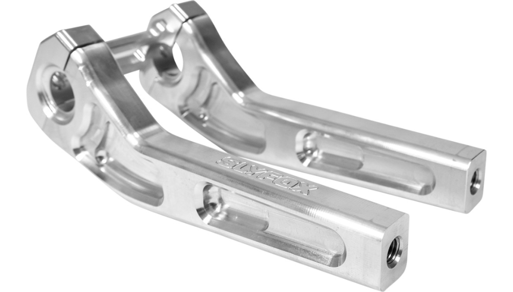 SLYFOX-Pullback Handlebar Risers-Risers-MetalCore Harley Supply
