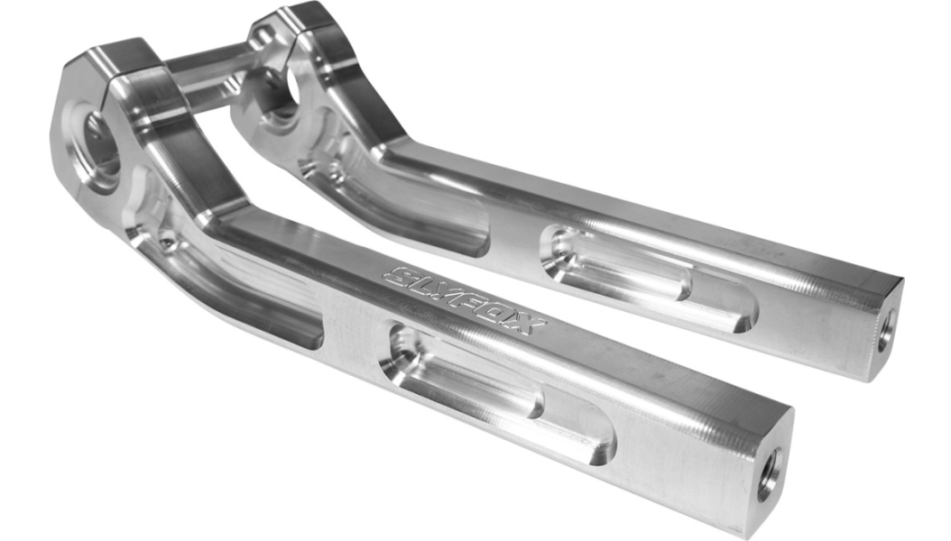 SLYFOX-Pullback Handlebar Risers-Risers-MetalCore Harley Supply