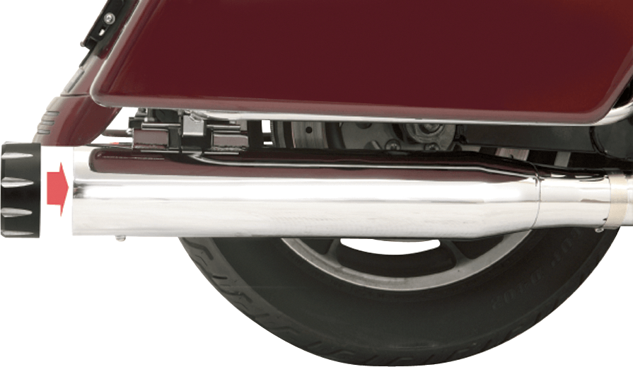 BASSANI-Quick Change Series Slip-On Mufflers / '95-'16 FL-Exhaust - Slip Ons-MetalCore Harley Supply