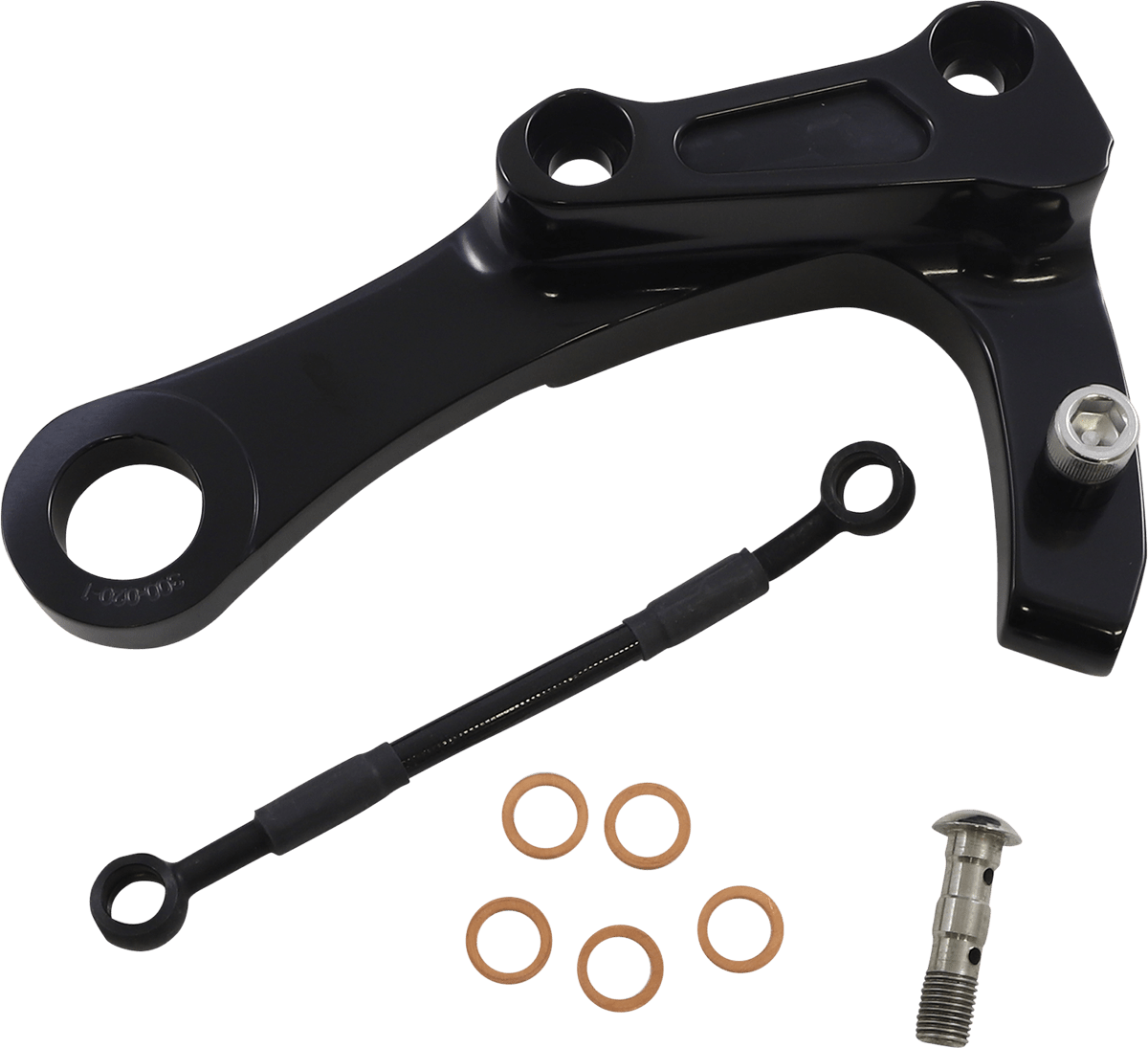 ARLEN NESS-Rear Caliper Bracket / M8 Softail-Caliper Brackets-MetalCore Harley Supply