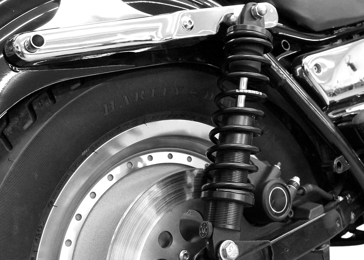 LEGEND SUSPENSION-REVO-A Adjustable Coil Suspension / FXR-Shocks-MetalCore Harley Supply