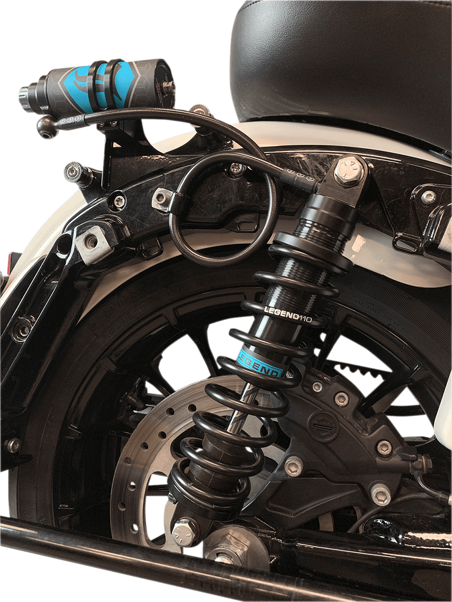 LEGEND SUSPENSION-REVO ARC External Reservoir Mount-Shocks - Reservoir Mounts-MetalCore Harley Supply