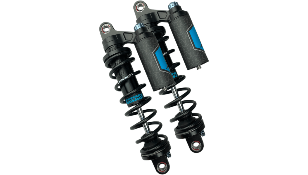 LEGEND SUSPENSION-REVO ARC Piggyback Coil Suspension / '04-'21 Sportster-Shocks - Piggyback-MetalCore Harley Supply