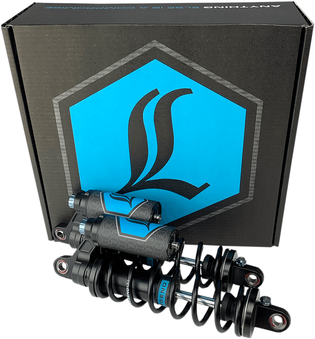 LEGEND SUSPENSION-REVO ARC Piggyback Coil Suspension / FXR-Shocks - Piggyback-MetalCore Harley Supply