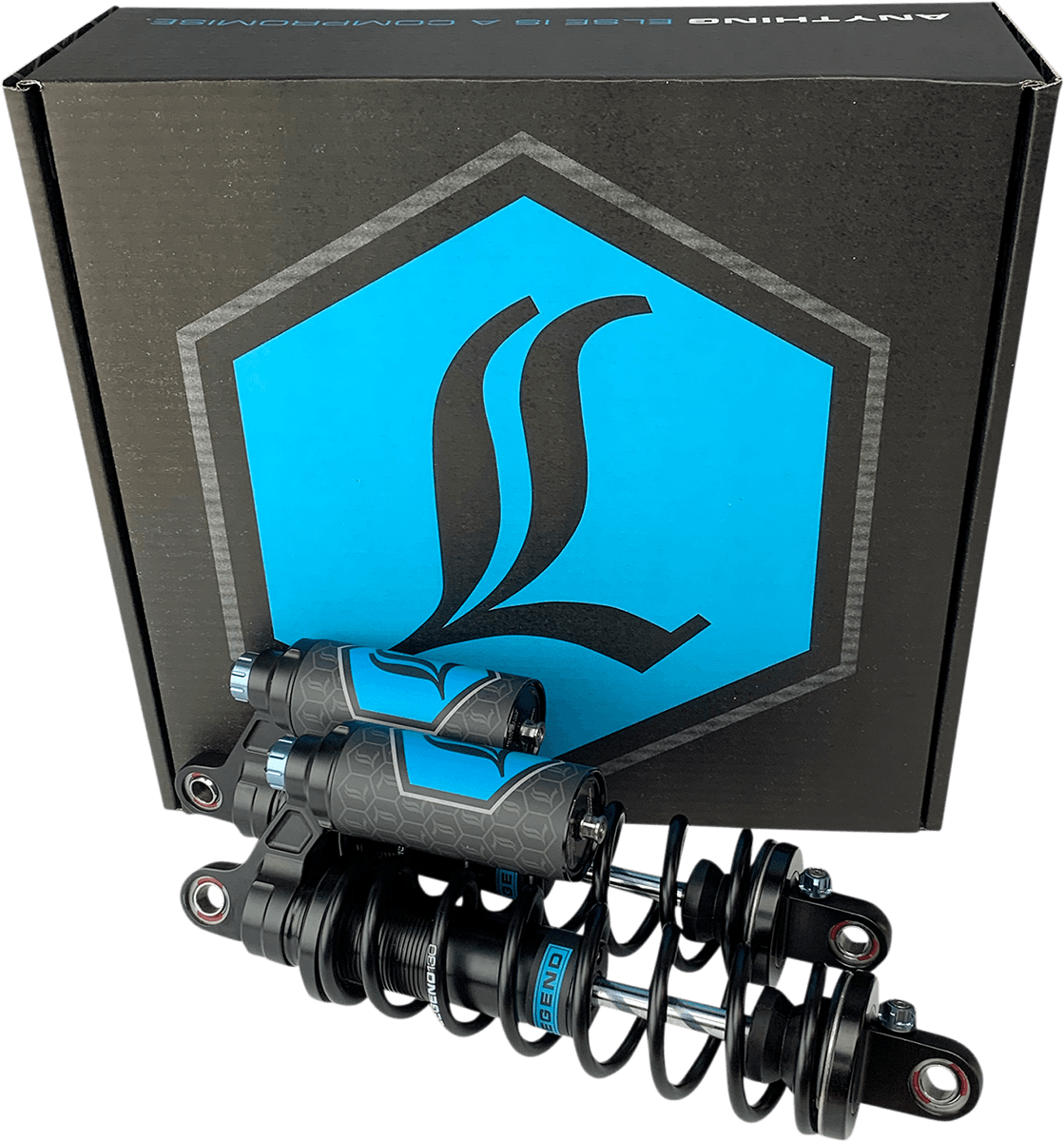 LEGEND SUSPENSION-REVO ARC Piggyback Coil Suspension / FXR-Shocks - Piggyback-MetalCore Harley Supply