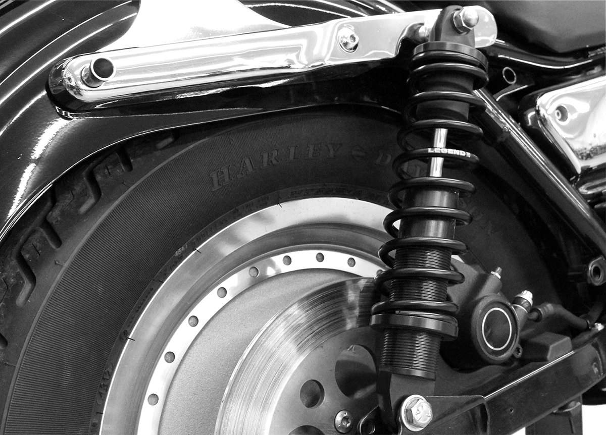 LEGEND SUSPENSION-REVO Coil Suspension / FXR 14"-Shocks-MetalCore Harley Supply