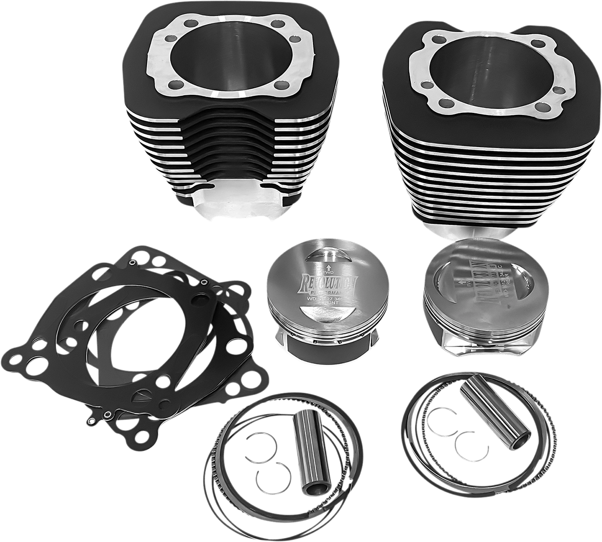 REVOLUTION PERFORMANCE-131" | 124" | 117" Monster Big Bore Kits / Twin Cam-Big Bore Kit-MetalCore Harley Supply
