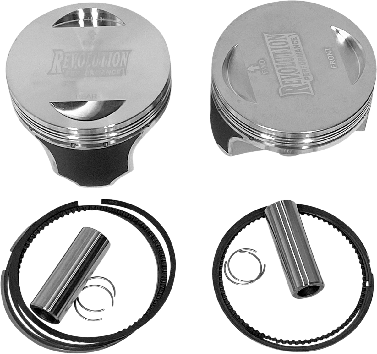 REVOLUTION PERFORMANCE-Big Bore Piston Kit | 85" | 92" | 100" | 109" EVO-Big Bore Kit-MetalCore Harley Supply