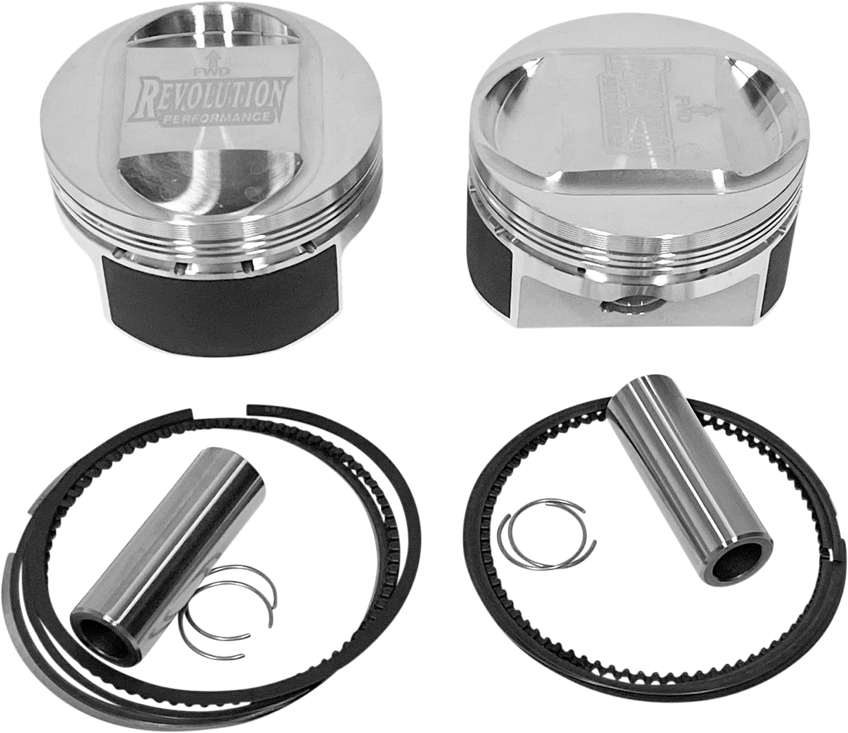 REVOLUTION PERFORMANCE-Big Bore Piston Kit | 85" | 92" | 100" | 109" EVO-Big Bore Kit-MetalCore Harley Supply