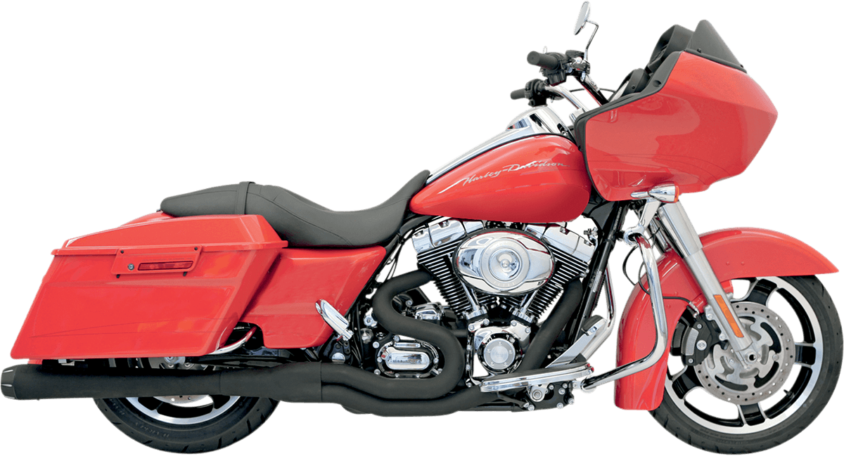 BASSANI-Road Rage 2:1 B4 Exhaust System / '95 and Up Bagger-Exhaust - 2 into 1-MetalCore Harley Supply