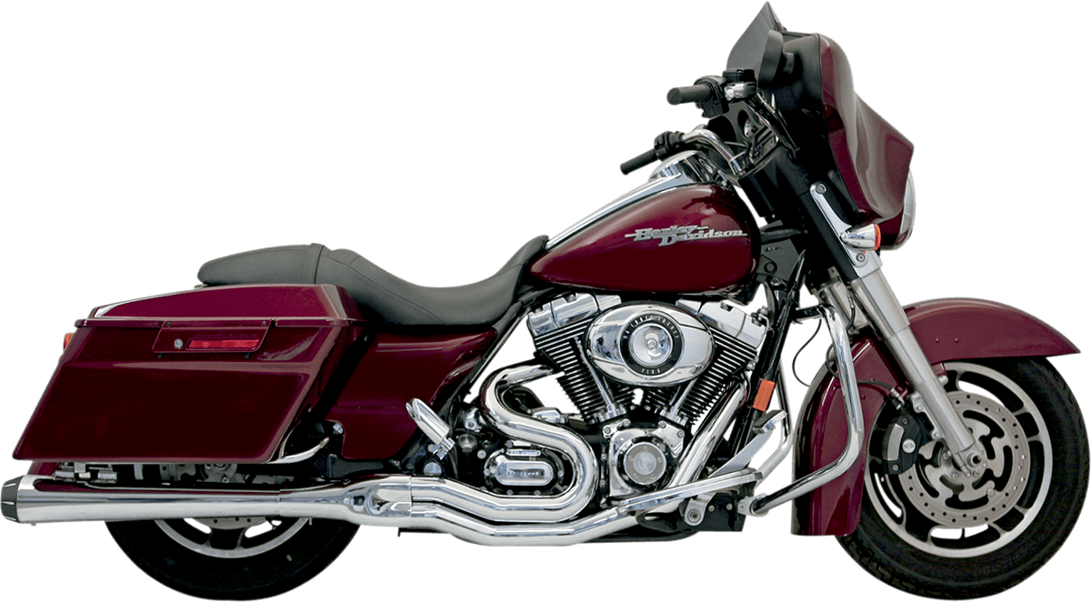 BASSANI-Road Rage 2:1 B4 Exhaust System / '95 and Up Bagger-Exhaust - 2 into 1-MetalCore Harley Supply