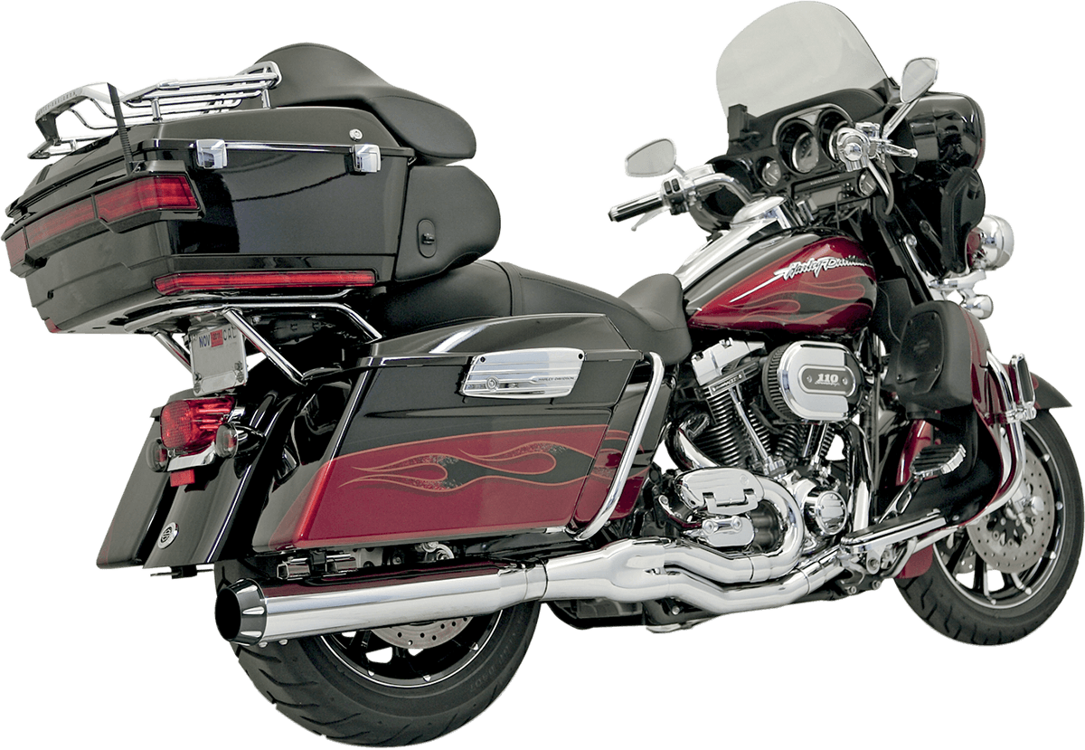 BASSANI-Road Rage 2:1 B4 Exhaust System / '95 and Up Bagger-Exhaust - 2 into 1-MetalCore Harley Supply