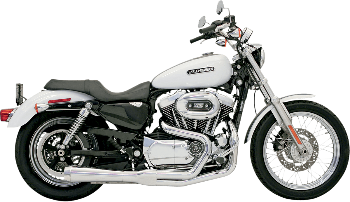 BASSANI-Road Rage 2:1 Exhaust / '86-'03 Sportster-Exhaust - 2 into 1-MetalCore Harley Supply