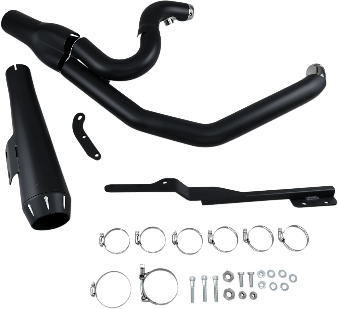 BASSANI-Road Rage 2:1 Exhaust System / '91-'05 Dyna-Exhaust - 2 into 1-MetalCore Harley Supply