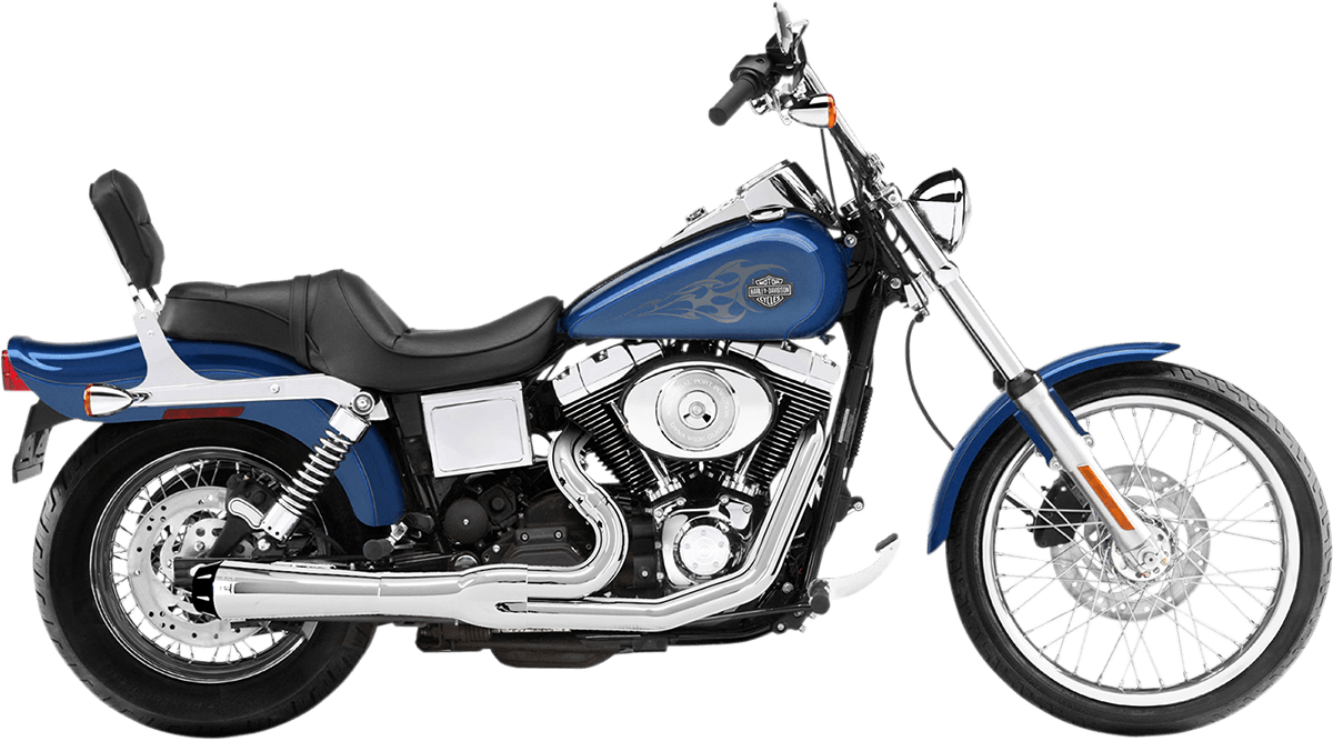 BASSANI-Road Rage 2:1 Exhaust System / '91-'05 Dyna-Exhaust - 2 into 1-MetalCore Harley Supply