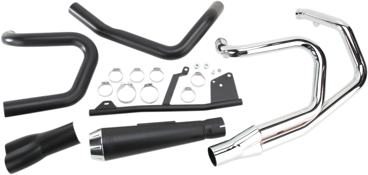 BASSANI-Road Rage 2:1 Exhaust Systems / '04-'13 Sportster-Exhaust - 2 into 1-MetalCore Harley Supply