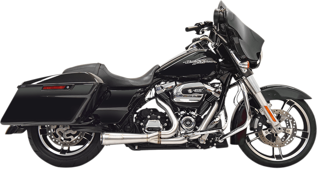 BASSANI-Road Rage 2:1 Short Exhaust - M8 Bagger-Exhaust - 2 into 1-MetalCore Harley Supply
