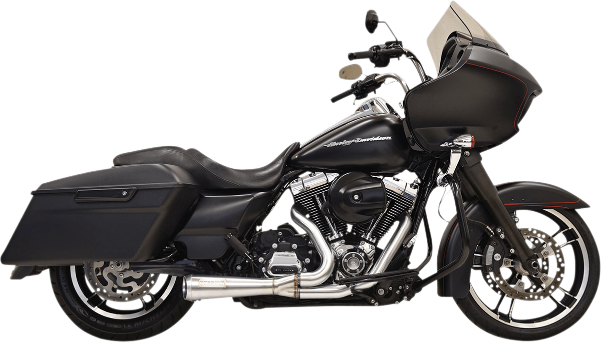 BASSANI-Road Rage 2:1 Short Exhaust - TC-Exhaust - 2 into 1-MetalCore Harley Supply
