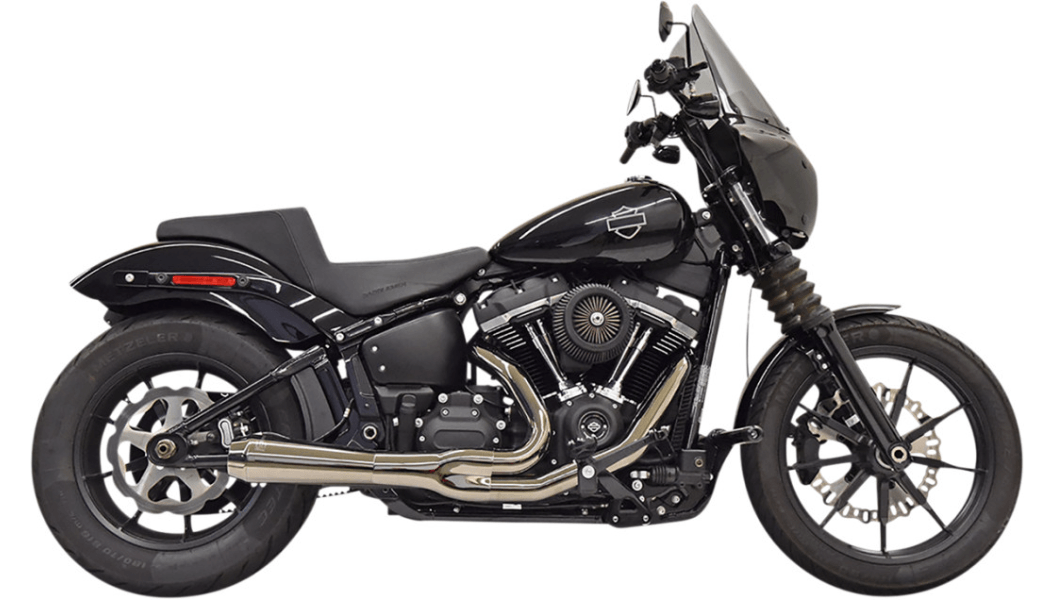 BASSANI-Road Rage 2:1 Softail Exhaust / M8-Exhaust - 2 into 1-MetalCore Harley Supply