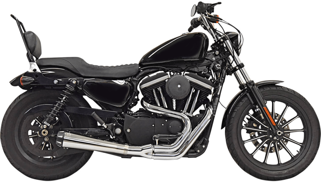 BASSANI-Road Rage II 2 into 1 / '04-'20 Sportster-Exhaust - 2 into 1-MetalCore Harley Supply