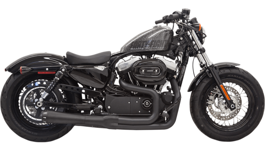 BASSANI-Road Rage II Mega Power 2:1 / '14-'19 Sportster-Exhaust - 2 into 1-MetalCore Harley Supply