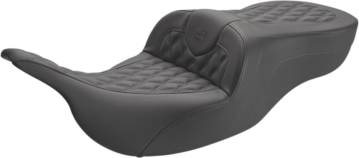 SADDLEMEN-Road Sofa Lattice Stitch Seats / '97-'22 Bagger-Seats-MetalCore Harley Supply