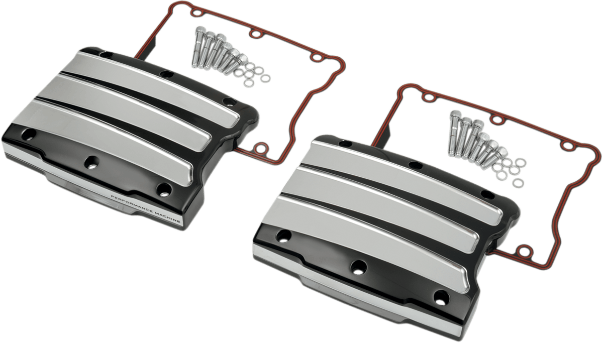 PERFORMANCE MACHINE-Rocker Box Covers / Twin Cam-Rocker Box Covers-MetalCore Harley Supply