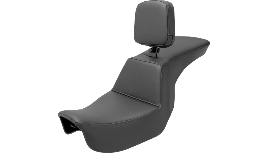 SADDLEMEN-Tour Step-Up Seat / '06-'17 Dyna-Seats-MetalCore Harley Supply