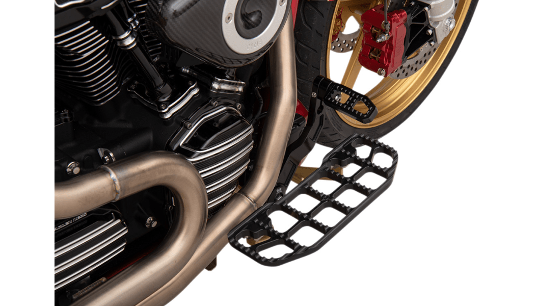 JOKER MACHINE-Serrated Driver Floor Boards / '80-'22 Bagger-Floorboards-MetalCore Harley Supply