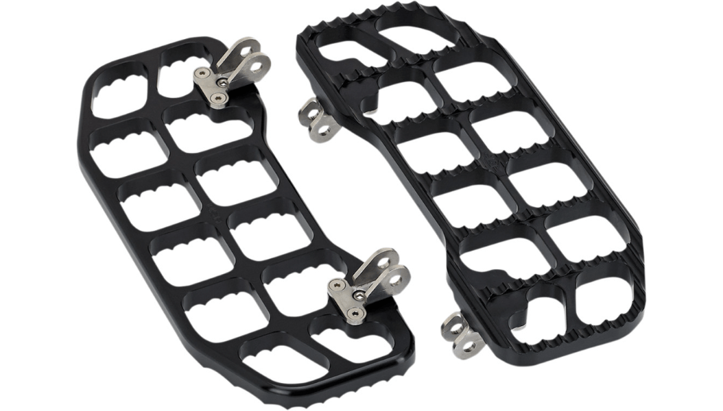 JOKER MACHINE-Serrated Driver Floor Boards / '80-'22 Bagger-Floorboards-MetalCore Harley Supply
