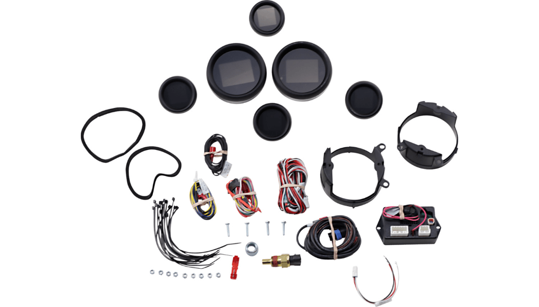 DAKOTA DIGITAL-Six Gauge MLX Instrument Package / '99-'03 Bagger-Gauges-MetalCore Harley Supply