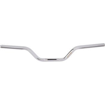 SLYFOX-1" Chrome Handlebars-Handlebars-MetalCore Harley Supply
