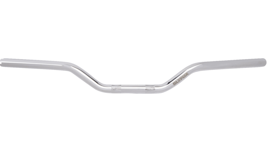 SLYFOX-1" Chrome Handlebars-Handlebars-MetalCore Harley Supply