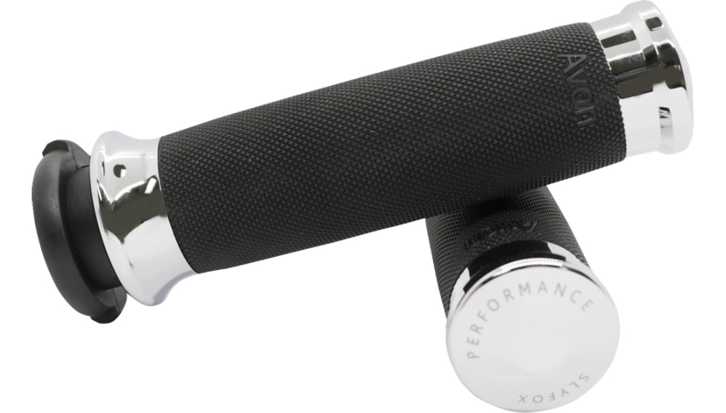 SLYFOX-Grips / Cable Throttle-Grips-MetalCore Harley Supply