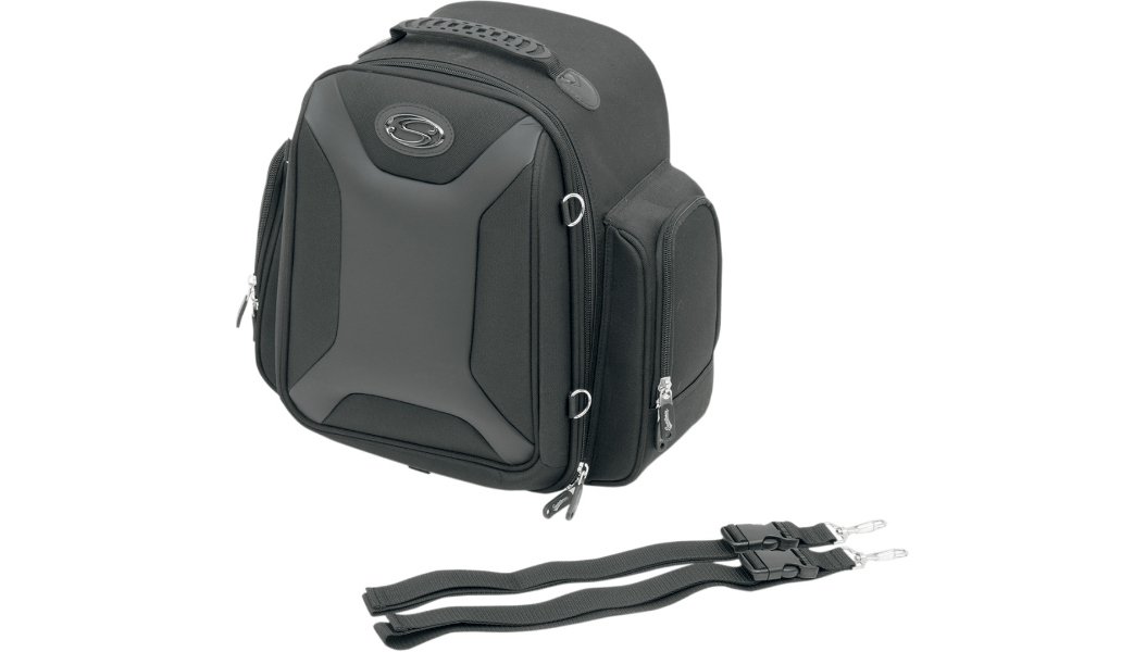 SADDLEMEN-Sport Sissy Bar Bag-Bags-MetalCore Harley Supply