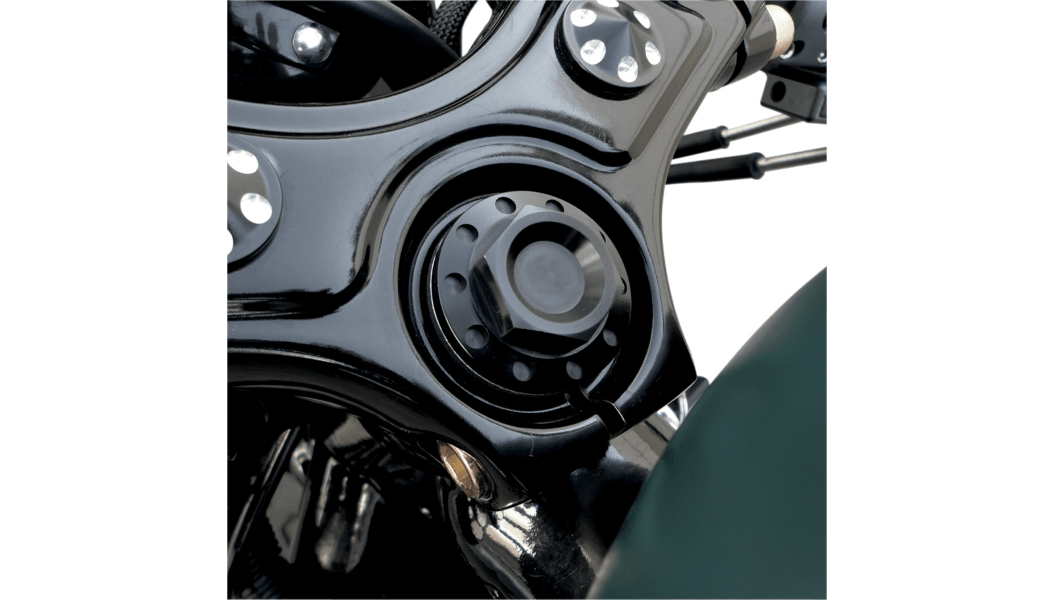 JOKER MACHINE-Steering Stem Nut / FXR - Dyna - Sportster-Stem Nut-MetalCore Harley Supply