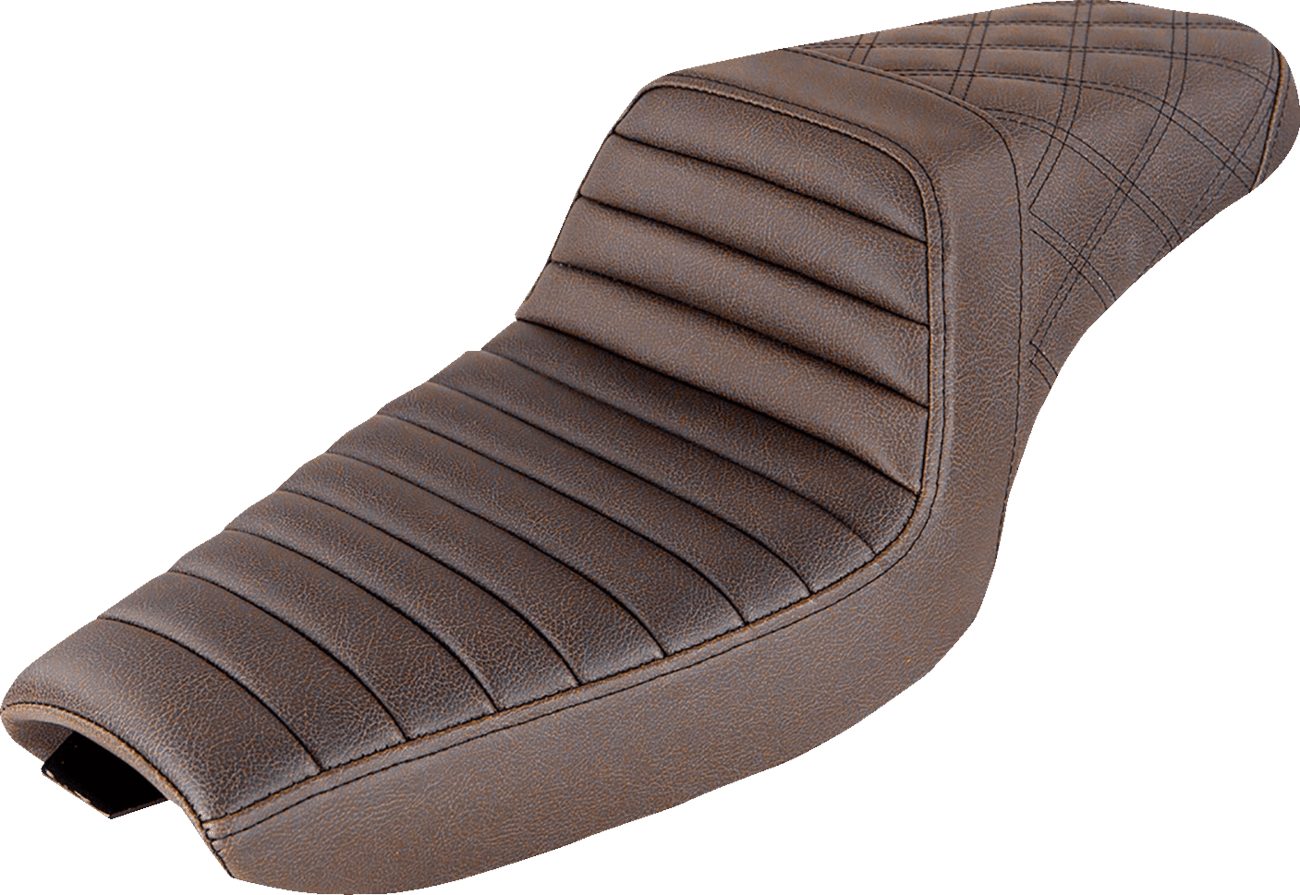 SADDLEMEN-Step-Up Seats / '04-'20 Sportster-Seats-MetalCore Harley Supply