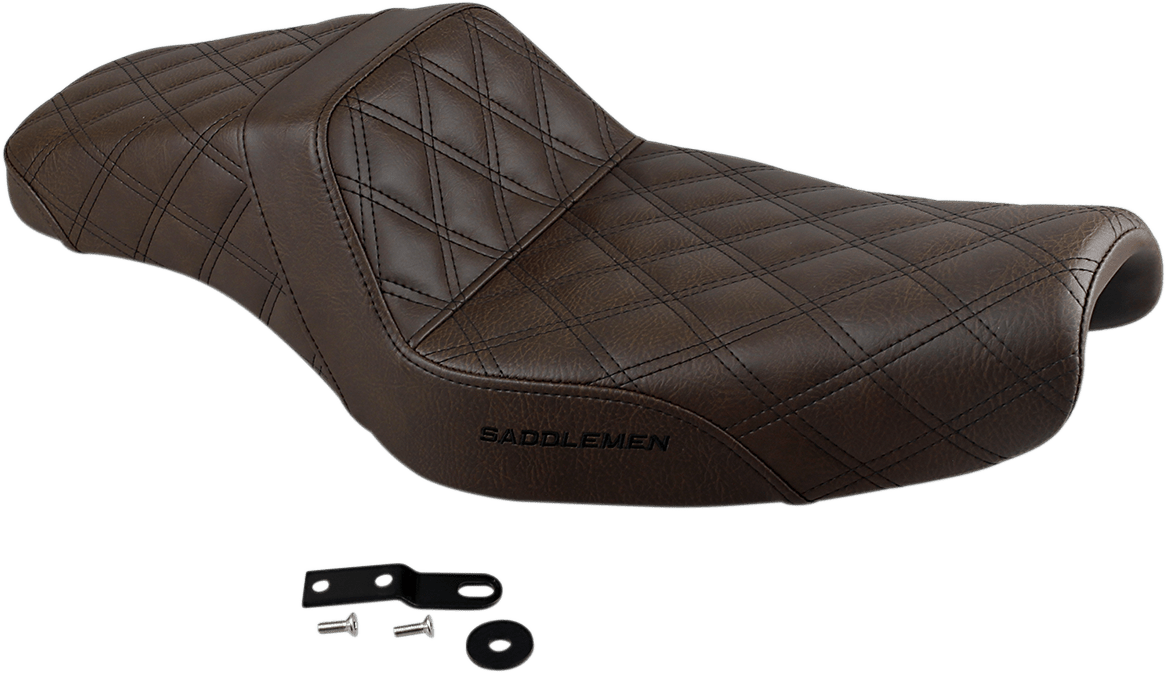 SADDLEMEN-Step-Up Seats / '04-'22 Sportster w/ 3.3 Gallon-Seats-MetalCore Harley Supply