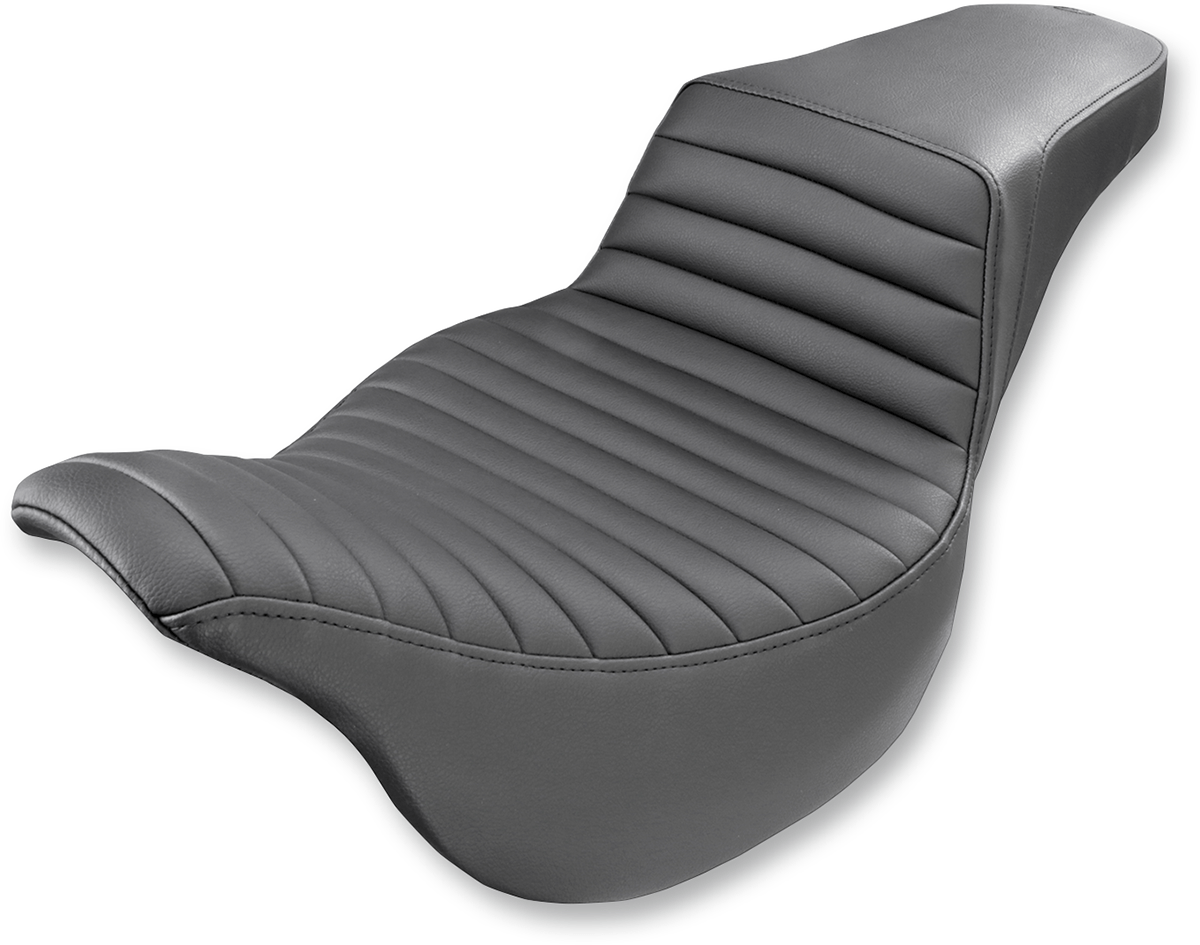 SADDLEMEN-Step-Up Seats ~ Black / '08-'22 Bagger-Seats-MetalCore Harley Supply