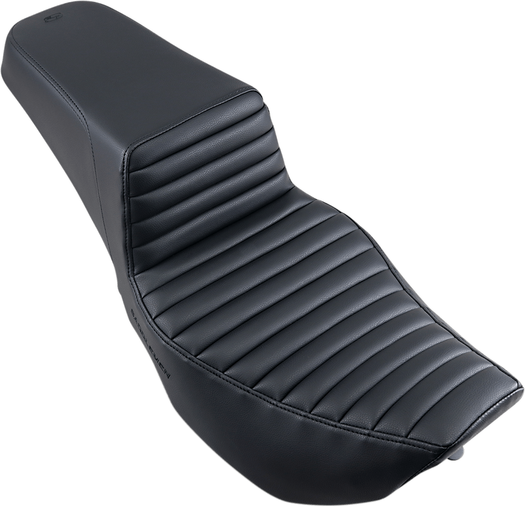 SADDLEMEN-Step-Up Seats ~ Black / '97-'07 Bagger-Seats-MetalCore Harley Supply