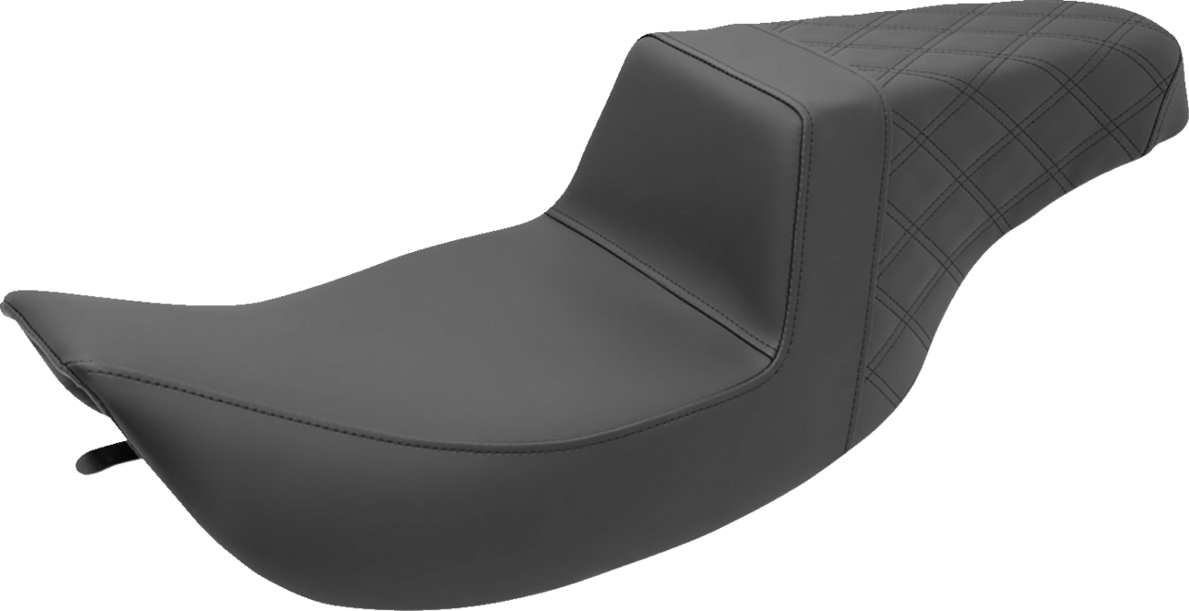 SADDLEMEN-Step-Up Seats ~ Black / '97-'07 Bagger-Seats-MetalCore Harley Supply
